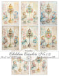 Digital Prints Christmas Children Carolers No.1:2 ACEO Illustration Instnt Download