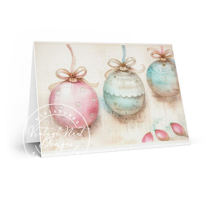 Christmas Bulbs No.1:3 ACEO Digital Prints Illustration