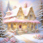 Weihnachtshütte Nr.1 Digitale Druckillustration