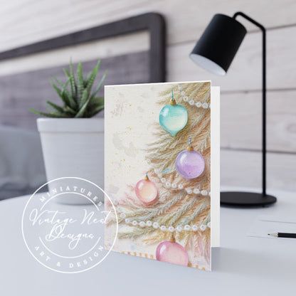 Weihnachtsszene Nr. 2 ACEO Digitaldrucke Illustration