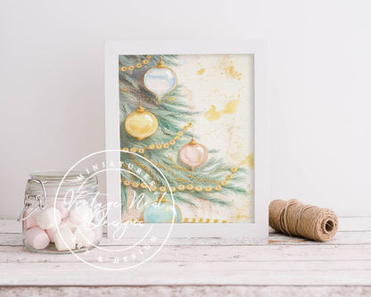 Weihnachtsszene Nr. 2 ACEO Digitaldrucke Illustration