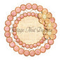 Digital Scrapbooking Circle Flower No.1 Freebie Element Instant Download