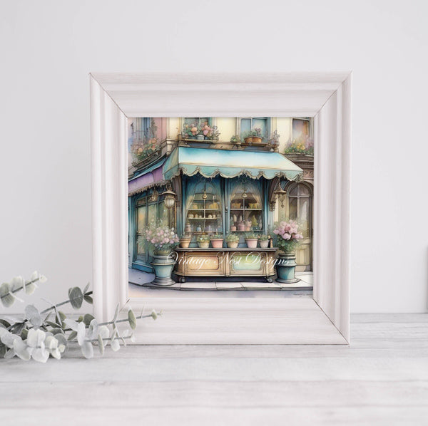 Digital Prints Bundle City Life No.1 Illustration Instant Download