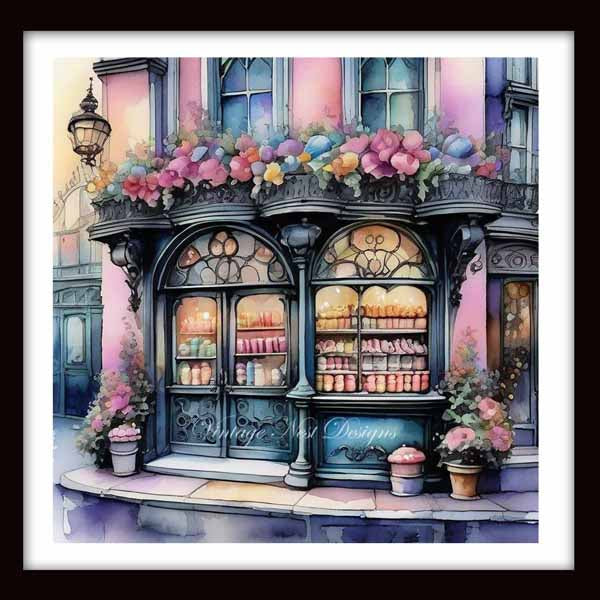 Digital Prints Bundle City Life No.1 Illustration Instant Download