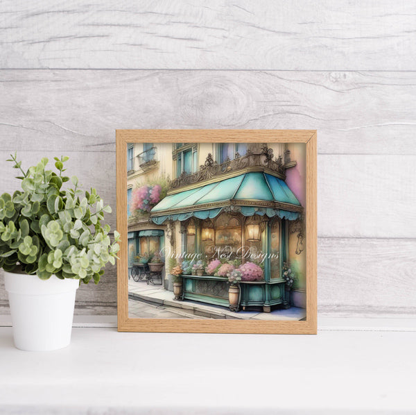 Digital Prints Bundle City Life No.1 Illustration Instant Download