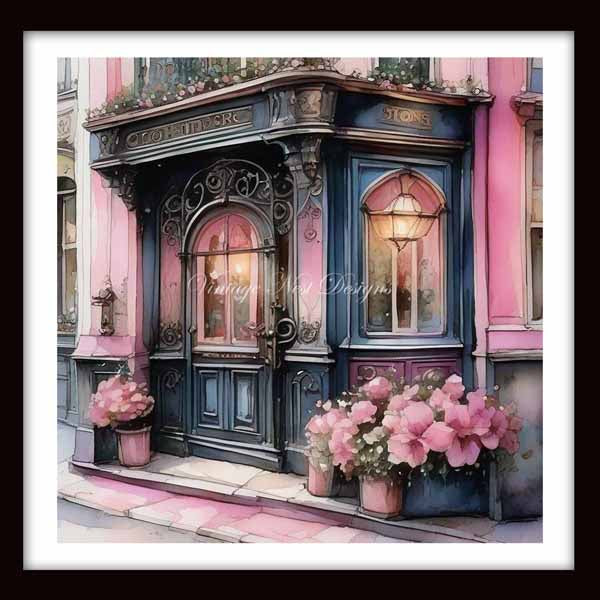 Digital Prints Bundle City Life No.2 Illustration Instant Download