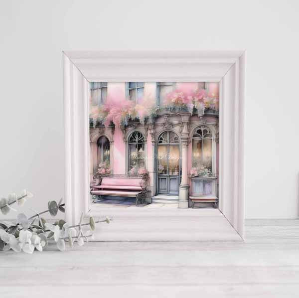 Digital Prints Bundle City Life No.2 Illustration Instant Download