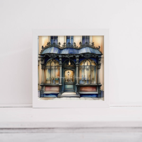 Digital Prints Bundle City Life No.2 Illustration Instant Download