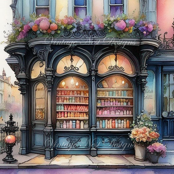 Digital Prints Bundle City Life No.6 Illustration Instant Download
