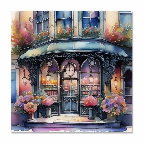Digital Prints Bundle City Life No.3 Illustration Instant Download