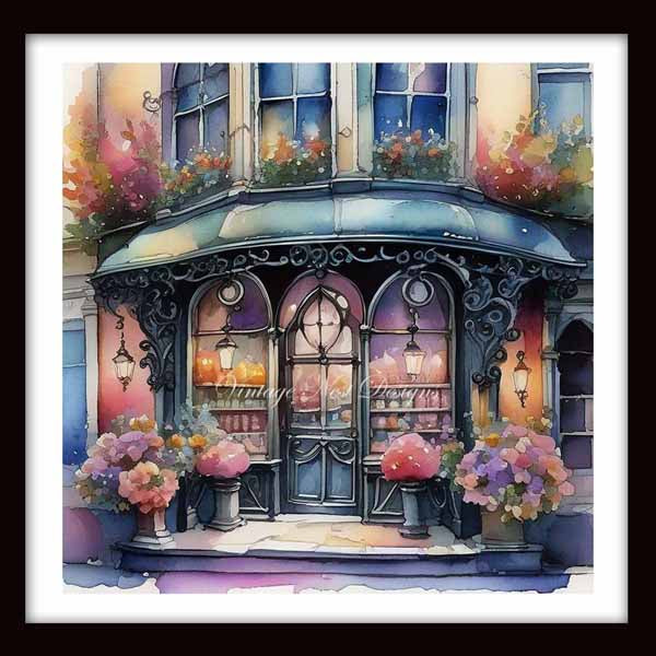 Digital Prints Bundle City Life No.3 Illustration Instant Download