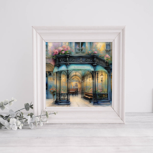 Digital Prints Bundle City Life No.3 Illustration Instant Download