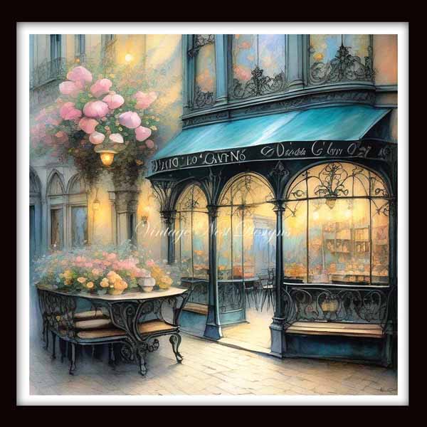Digital Prints Bundle City Life No.3 Illustration Instant Download
