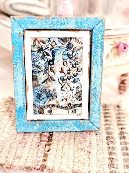 Miniature Contemporary Art No.1:1 Handmade for Dollhouse