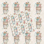 Digital Prints Cup of Birds Paper Pack No.2 Instant Download