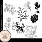Digital Scrapbooking Brushes & Stamps Flourishes No.3 Instant download