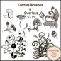 Brushes & Stamps Flourishes No.13 Digital Illustrations