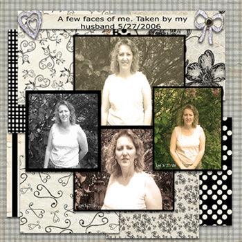 Digital Scrapbooking Diamonds in the Ruff Kit Instant Download