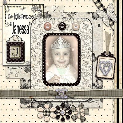 Digital Scrapbooking Diamonds in the Ruff Kit Instant Download
