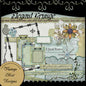 Digital Scrapbooking Elegant Grunge Kit Instant Download