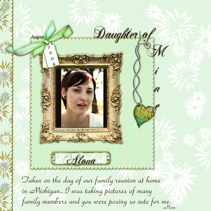 Digital Scrapbooking Enchanted Moments Kit Instant Download