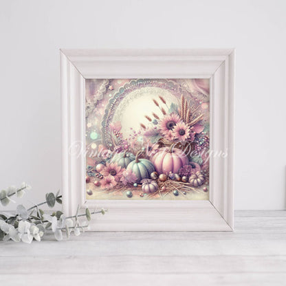 Digital Prints Fall Pumpkins No.1 Illustrations Instant Download