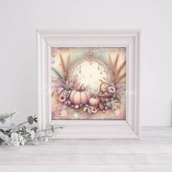 Digital Prints Fall Pumpkins No.1 Illustrations Instant Download