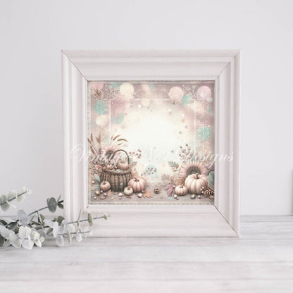 Digital Prints Fall Pumpkins No.1 Illustrations Instant Download
