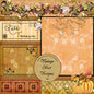 Digital Scrapbooking Fall Treasure Quick Page No.1 Instant Download