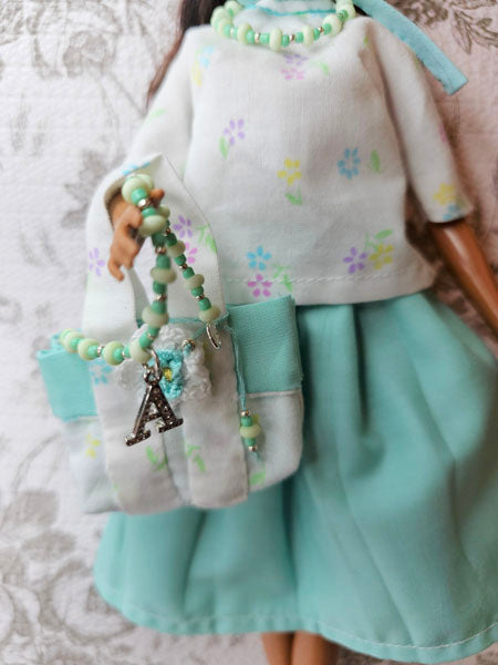 Bar bie Fashion Doll Outfit No.10 Handmade 11.5" Scale Clothes