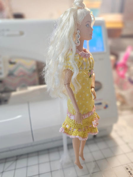 Barbie Fashion Doll Outfit No.4 Handmade 11.5" Scale