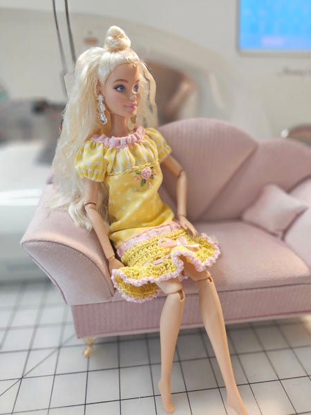 Barbie Fashion Doll Outfit No.4 Handmade 11.5" Scale
