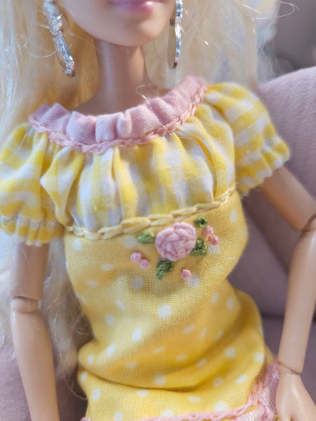 Barbie Fashion Doll Outfit No.4 Handmade 11.5" Scale