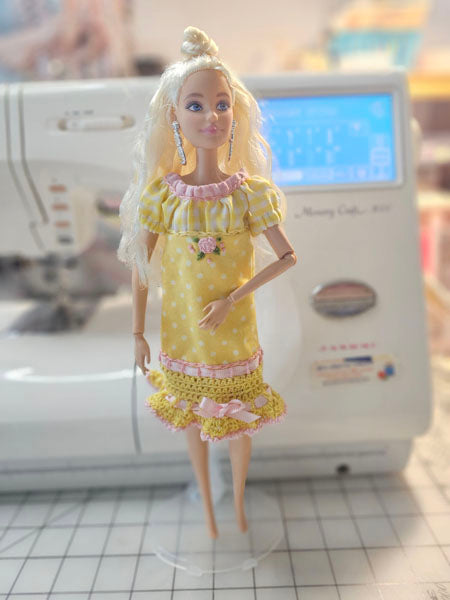 Barbie Fashion Doll Outfit No.4 Handmade 11.5" Scale