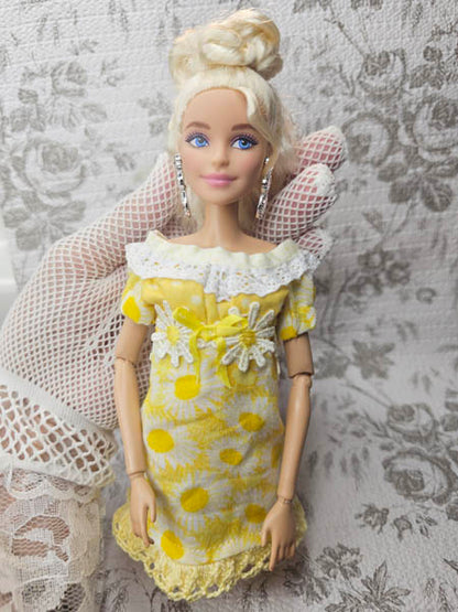 Barbie Fashion Doll Outfit No.8 Handmade 11.5" Scale