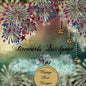 Digital Scrapbooking Feuerwerk Quick Page Nr. 1 Sofort-Download