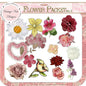 Digital Scrapbooking Blumenpaket Nr. 2 Sofort-Download