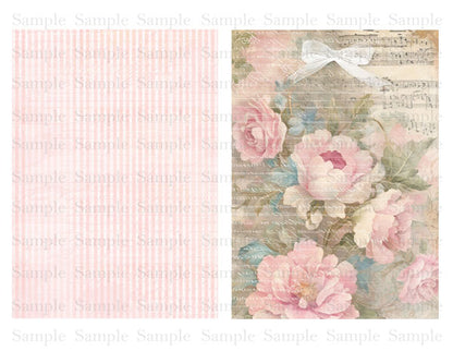 Digital Scrapbooking French Boudoir No.1 Kit Instant Download