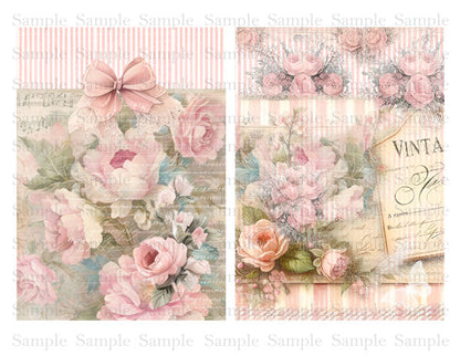 Digital Scrapbooking French Boudoir No.1 Kit Instant Download