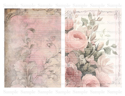 Digital Scrapbooking French Boudoir No.1 Kit Instant Download