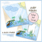 Digital Scrapbooking Just Fishing Quick Pages No.1 Instant Download