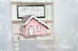 Miniature Little Pink House No.2 Handmade