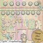 Digital Scrapbooking Little Princess Kit Sofort-Download