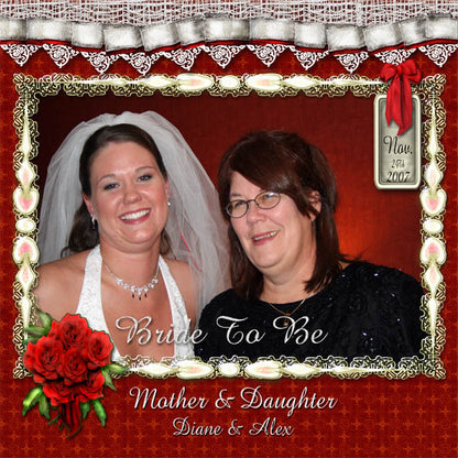 Digital Scrapbooking Military Vows Quick Page No.1 Instant Download