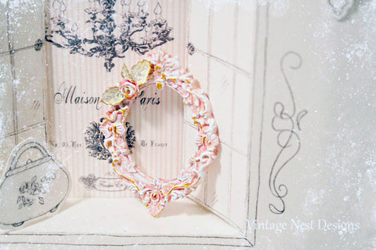 Frame No.8 Dollhouse Miniature Handmade