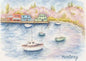 Monterey Bay Nr. 2 Digitale Drucke Aquarellmalerei