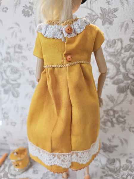 Barbie Fashion Doll Outfit No.14 Handmade 11.5" Scale Clothes, Dress, Shoes Purse, Hat