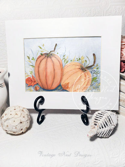 Digital Print Pumpkins No.16 Oil Painting Instant Download