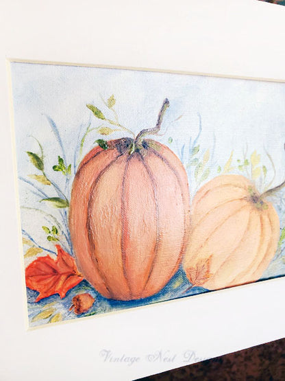 Digital Print Pumpkins No.16 Oil Painting Instant Download