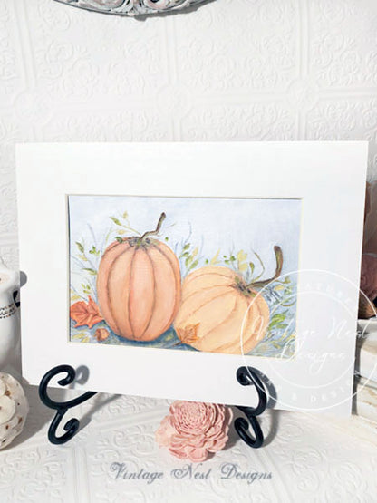 Digital Print Pumpkins No.16 Oil Painting Instant Download